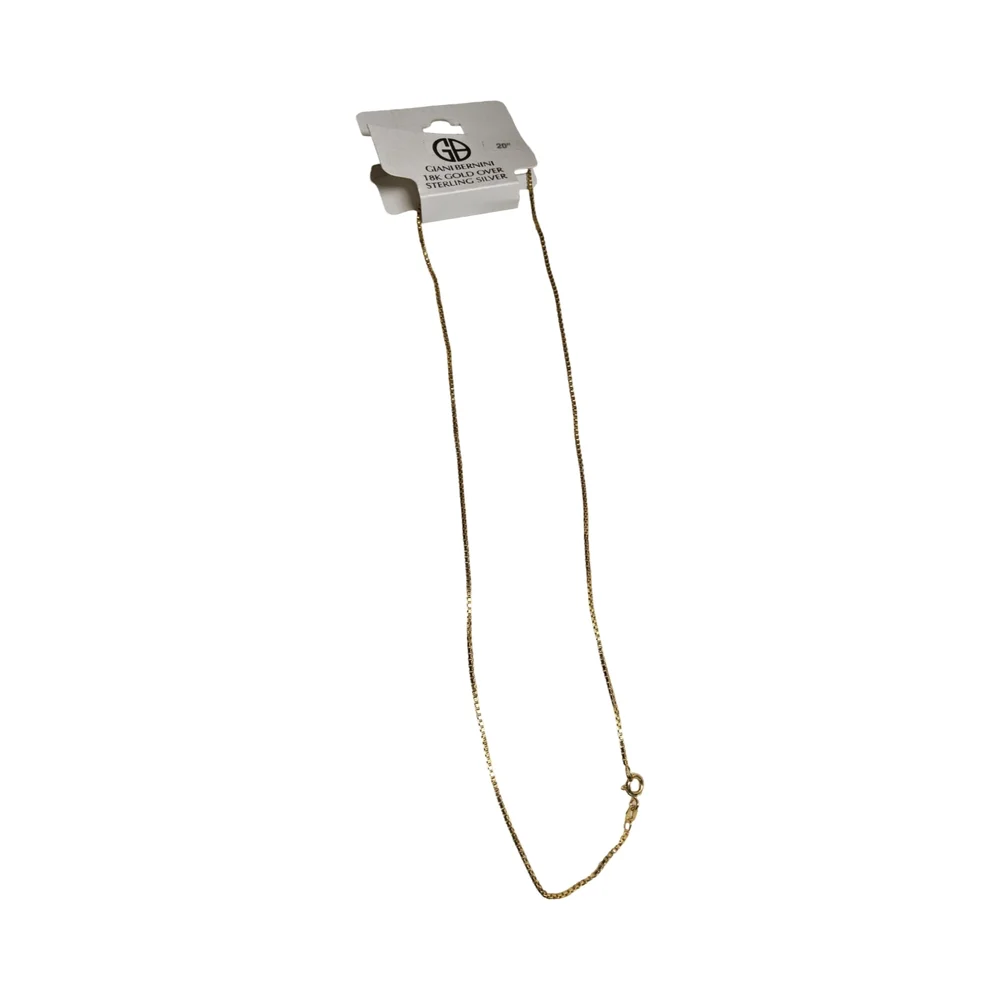 New Giani Bernini 18K Gold Over Sterling Necklace 20